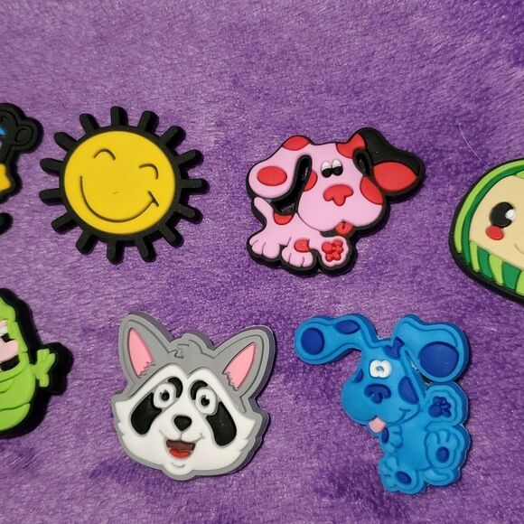 9 Blues Clues Cocomelon Ghostbusters Teddy Bear Donkey Crocs Jibbitz Shoe Charms - Picture 3 of 4